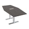 Skutchi Designs 33.5 in W, 69.5 in L, 29 in H, Engineered Wood Top, Brown HAR-HEX.IR-34x70-T-ELEC-XD1025 - alternate 1